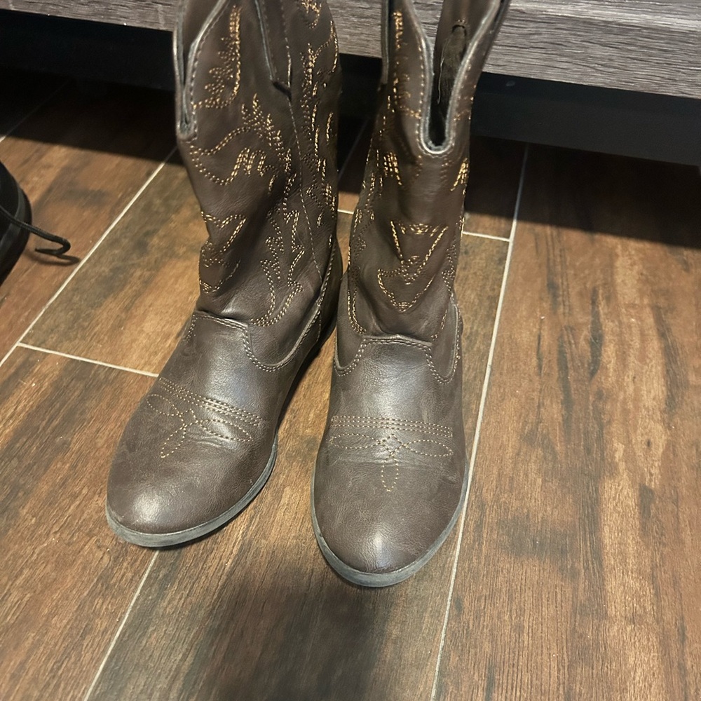 Brown Western Cowboy Boots